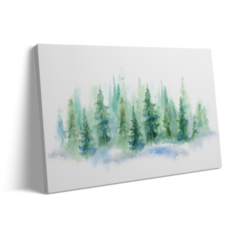 Tablou Canvas Forest Paint [3]