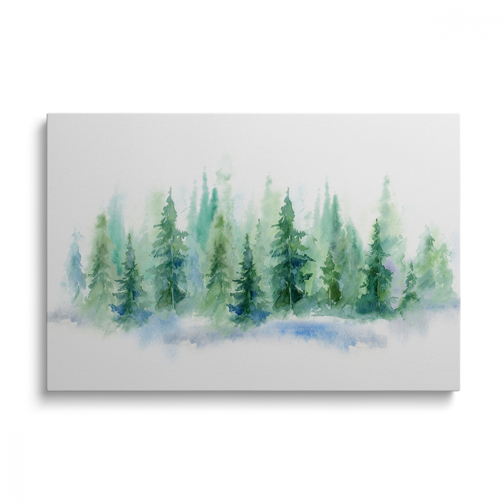 Tablou Canvas Forest Paint [1]