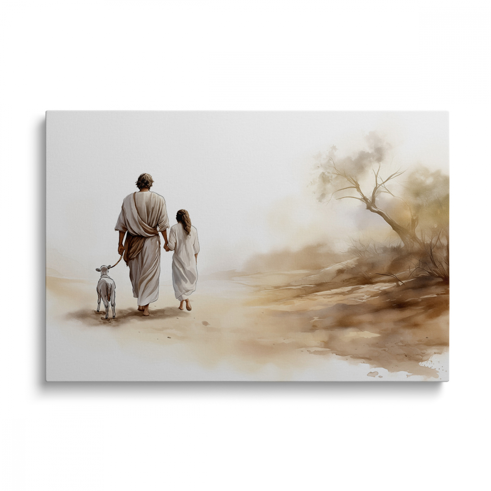 Tablou Canvas Friends With Jesus [1]
