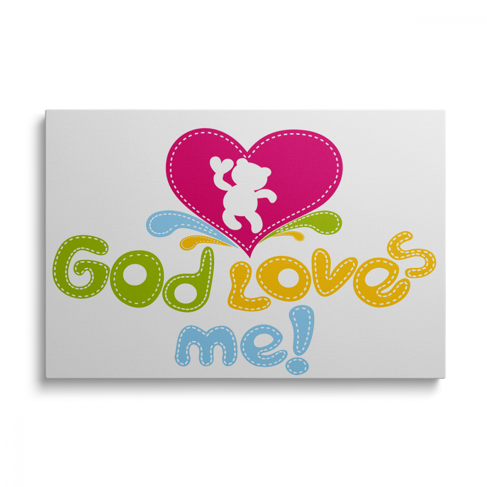 Tablou Canvas God Love Me [1]