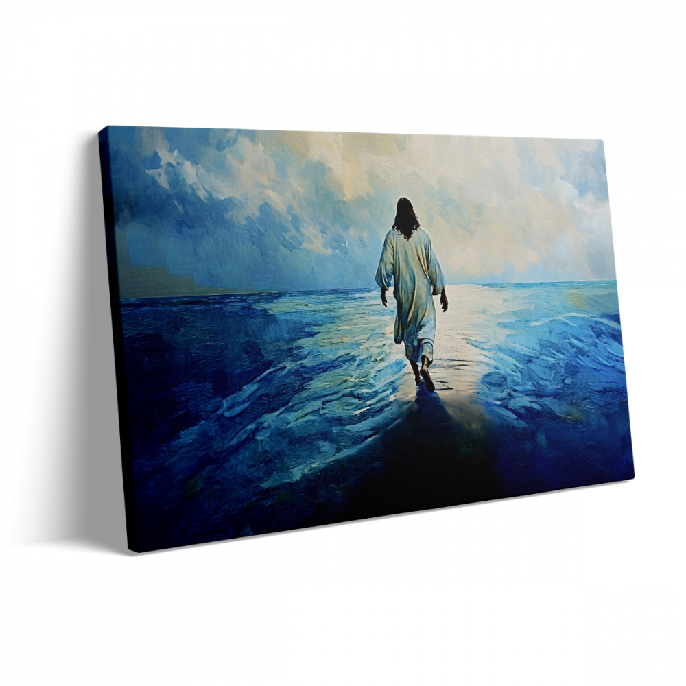 Tablou Canvas Iisus Mergând pe Ape [3]