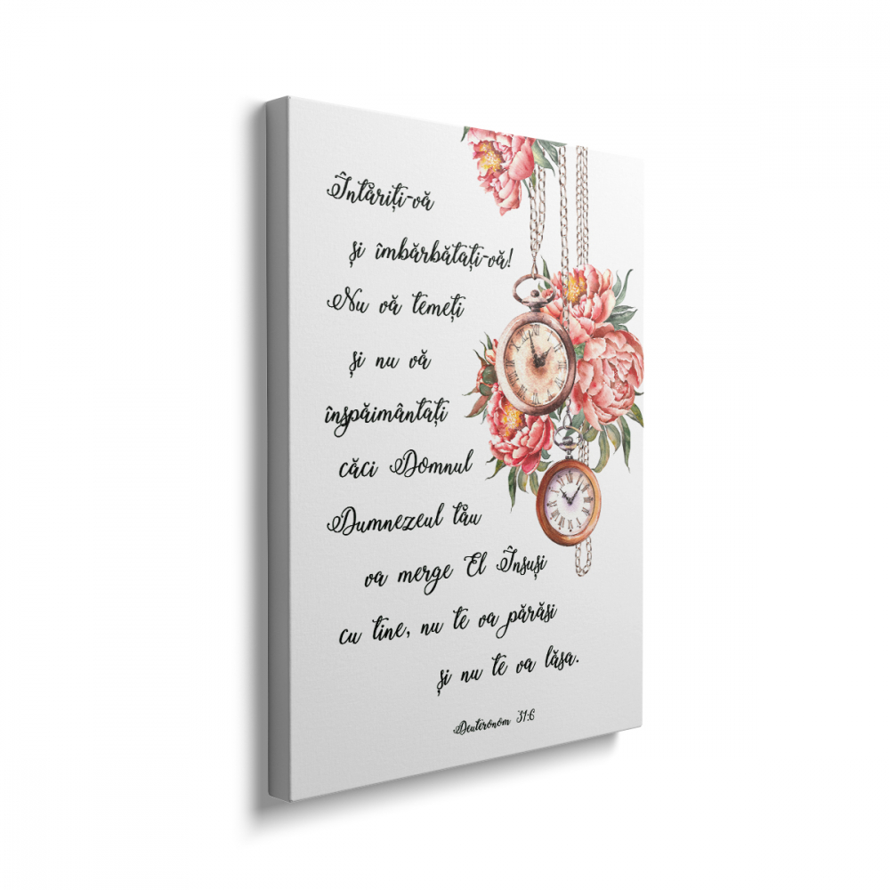 Tablou Canvas Întăriți-vă și îmbărbătați-vă [2]