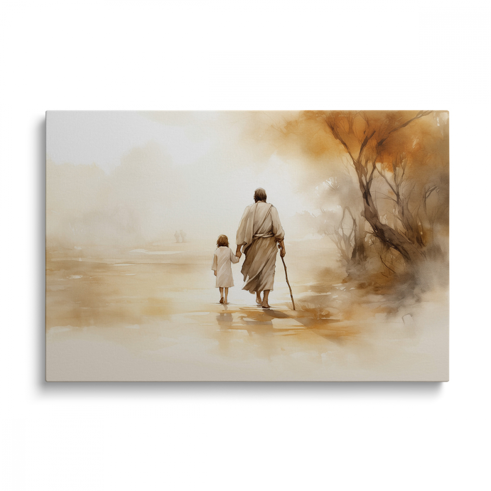 Tablou Canvas Jesus and Child [1]