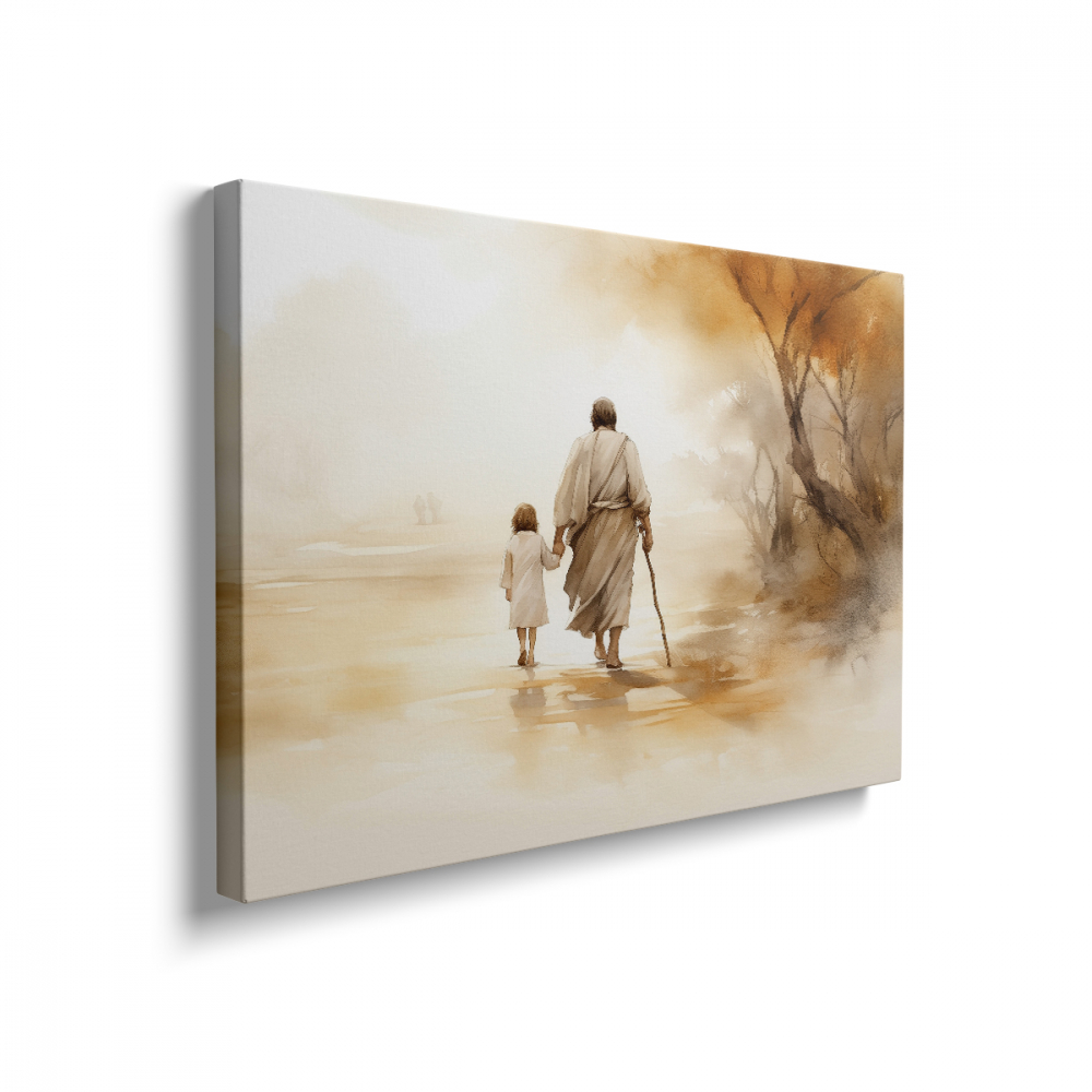 Tablou Canvas Jesus and Child [2]
