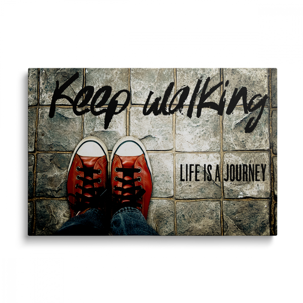 Tablou Canvas Keep Walking Life's Journey [1]