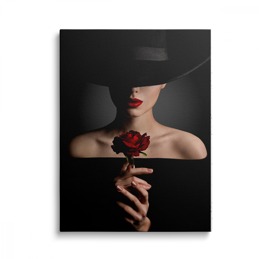 Tablou Canvas Lady Rose [1]