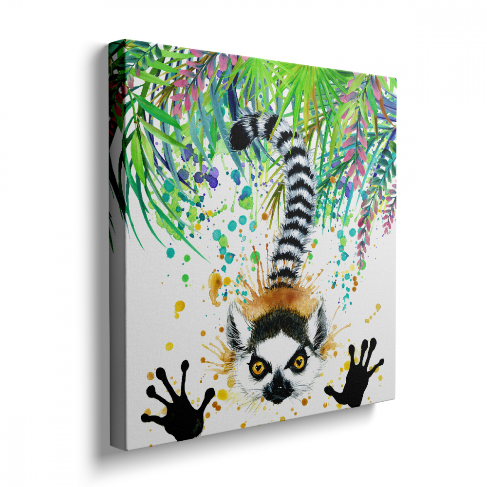 Tablou Canvas Lemur [3]