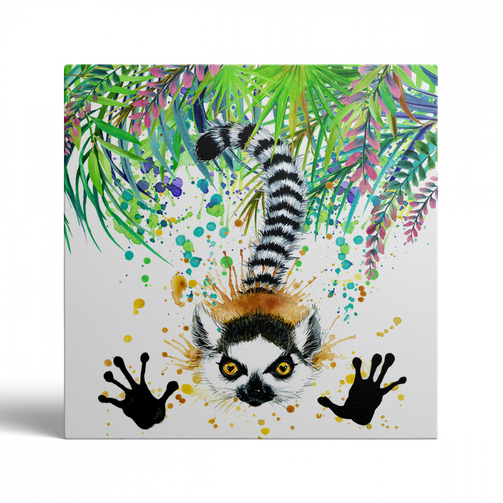 Tablou Canvas Lemur [2]