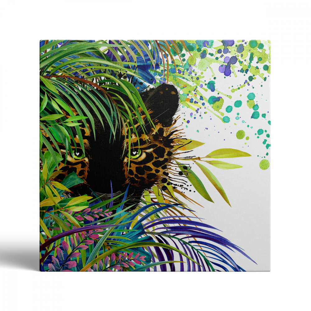 Tablou Canvas Leopard Jungle [2]
