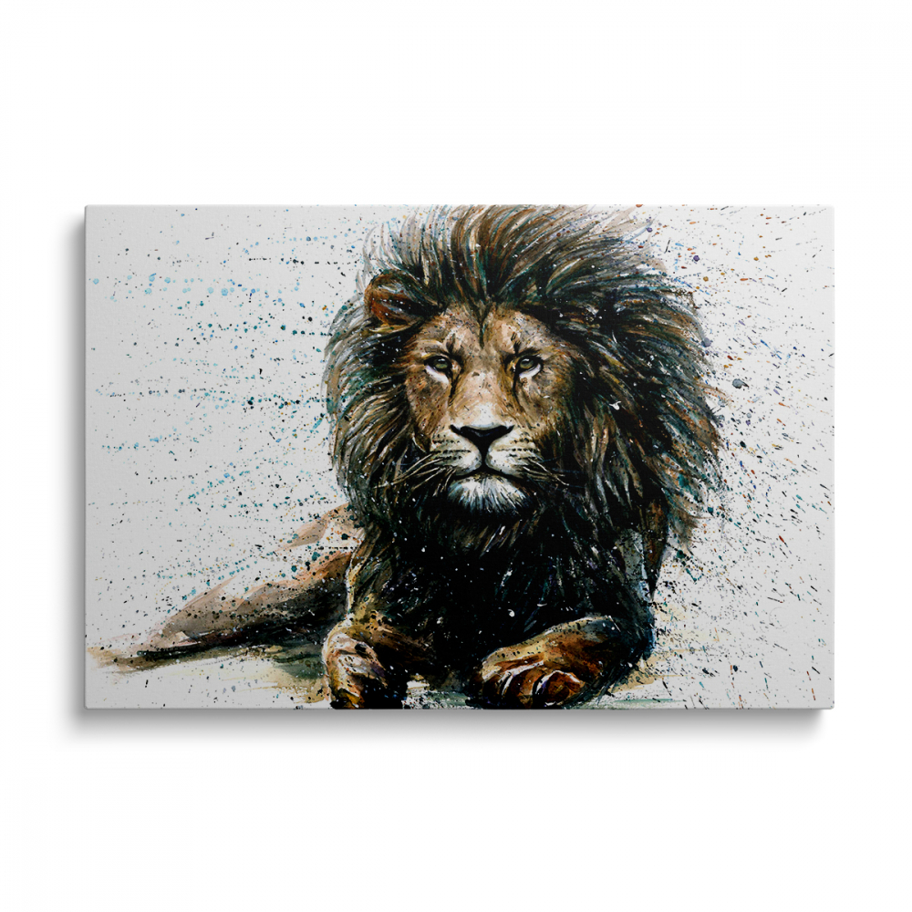 Tablou Canvas Lion Sitting Down [1]