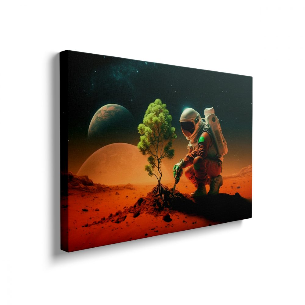 Tablou Canvas Lonely Astronaut [2]