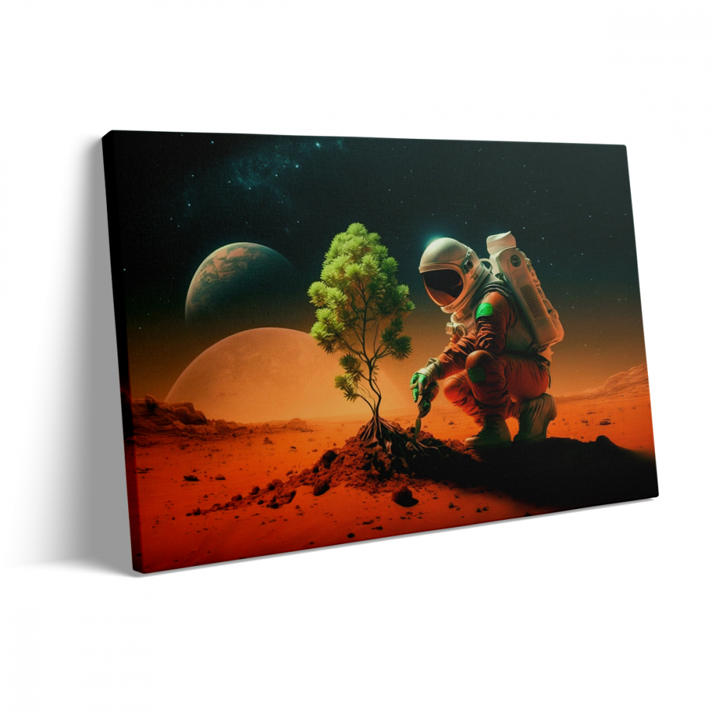 Tablou Canvas Lonely Astronaut [3]