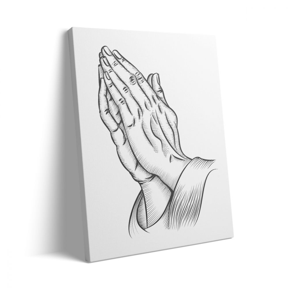 Tablou Canvas Mâini Rugăciune [3]