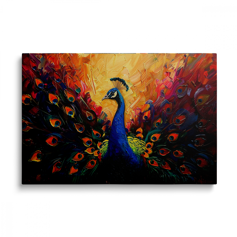 Tablou Canvas Majestic Beauty Peacock [1]