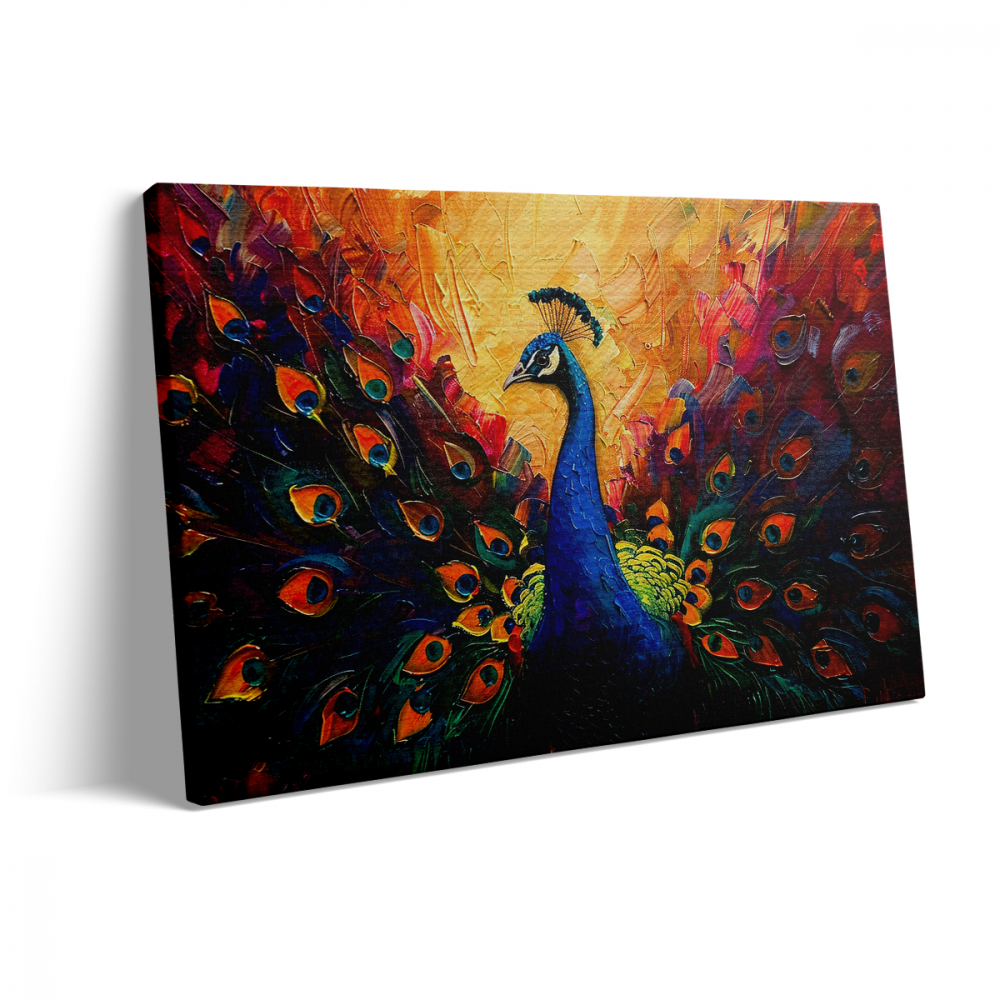 Tablou Canvas Majestic Beauty Peacock [3]