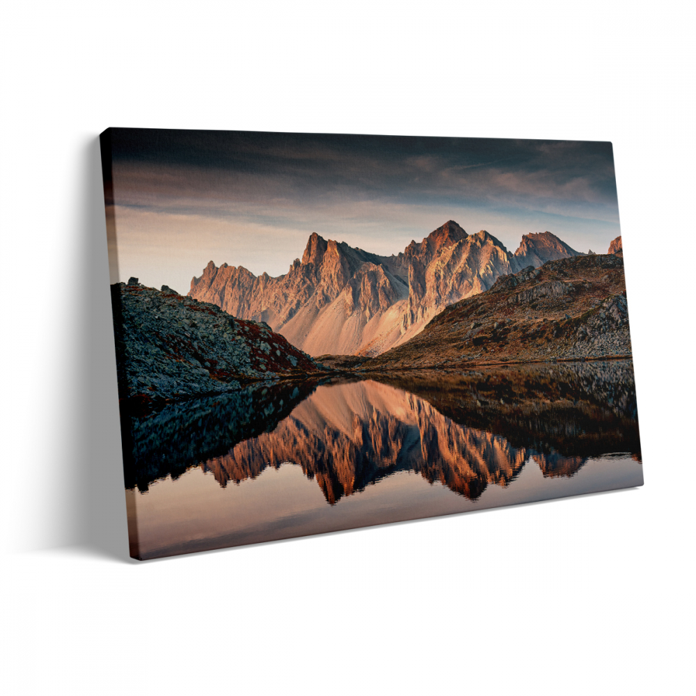 Tablou Canvas Mountain Lake 2 [3]