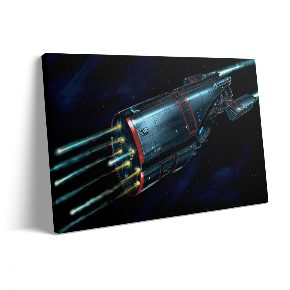 Tablou Canvas Navă Spațială 2 [3]