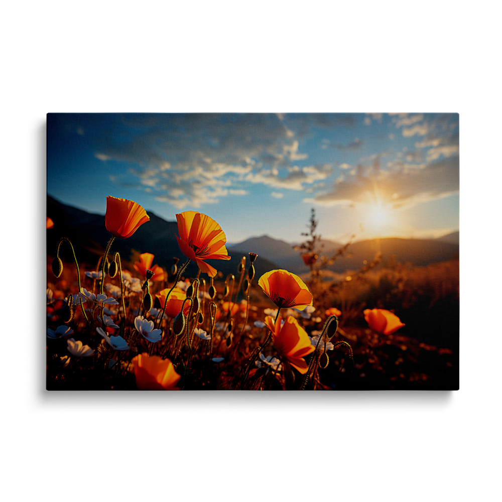 Tablou Canvas Orange Poppies [1]