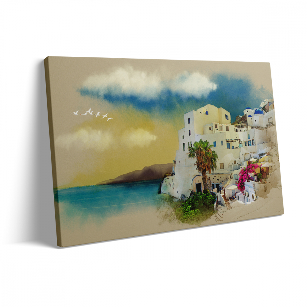 Tablou Canvas  Oraș Idilic [3]