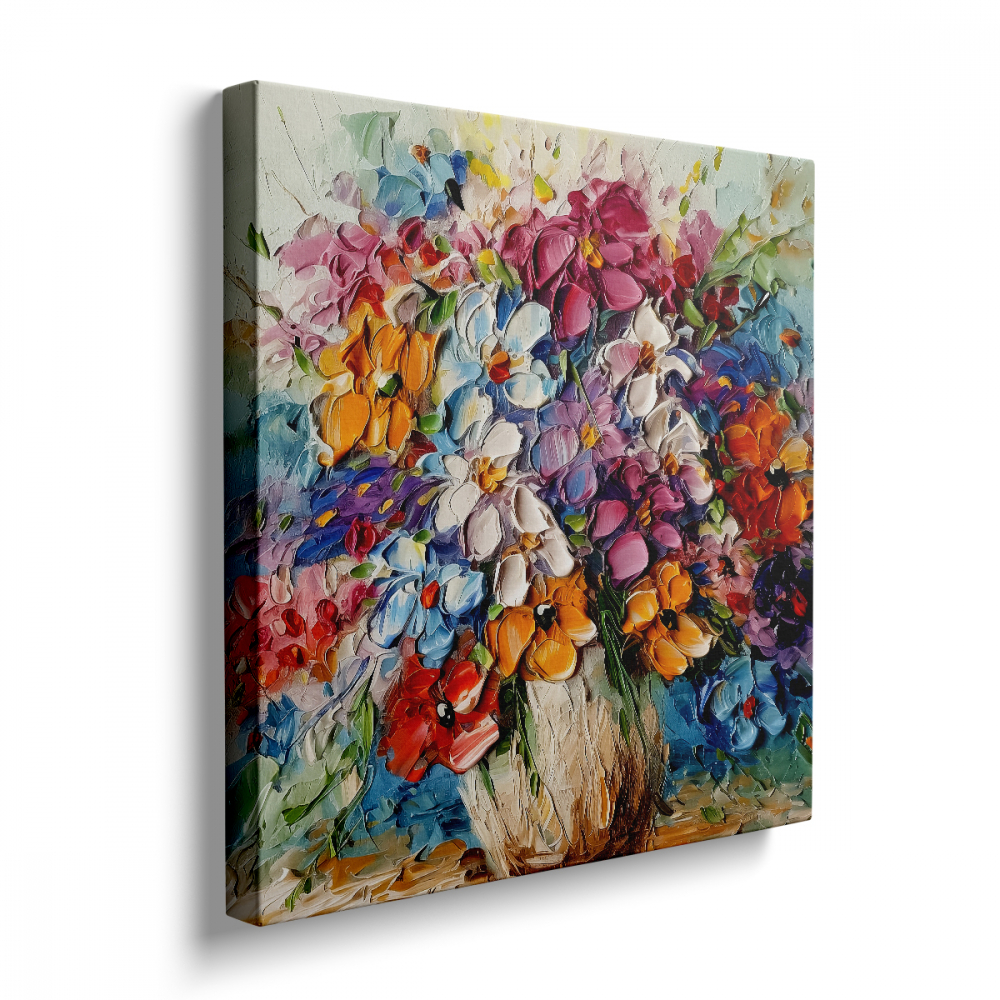 Tablou Canvas Painting Flowers [3]