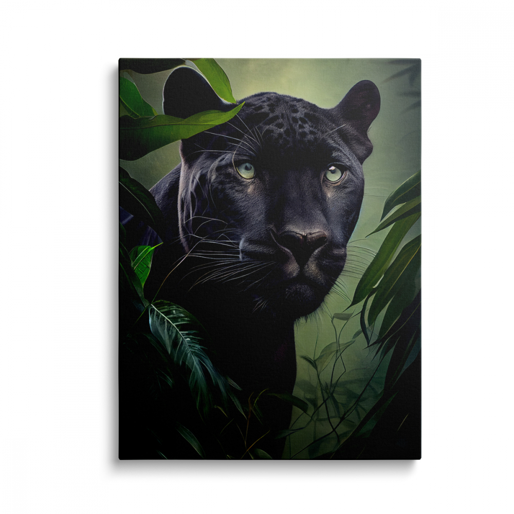 Tablou Canvas Panther of the Jungle [1]