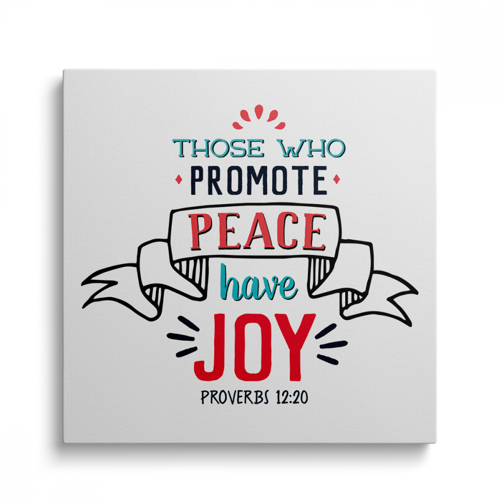 Tablou Canvas Peace Joy [1]