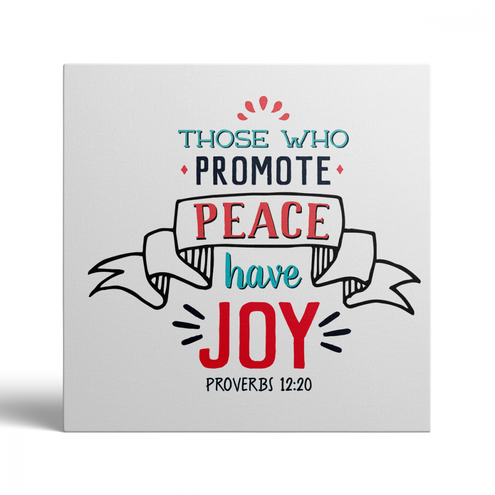 Tablou Canvas Peace Joy [2]