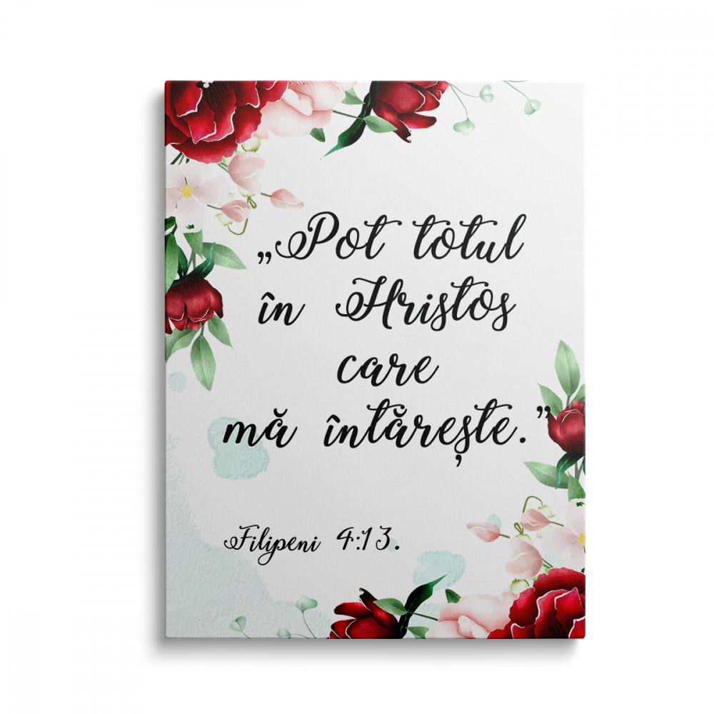 Tablou Canvas Pot totul în Hristos [1]