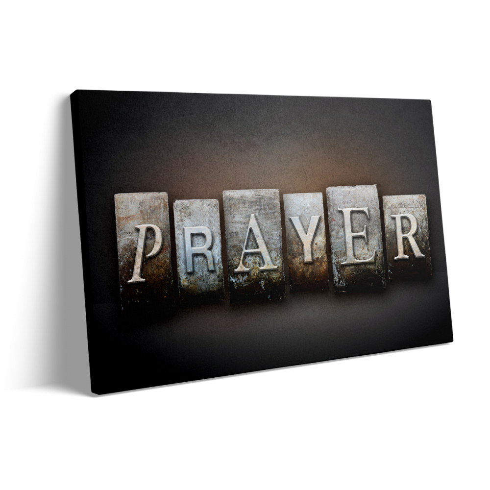 Tablou Canvas Prayer Metal [3]