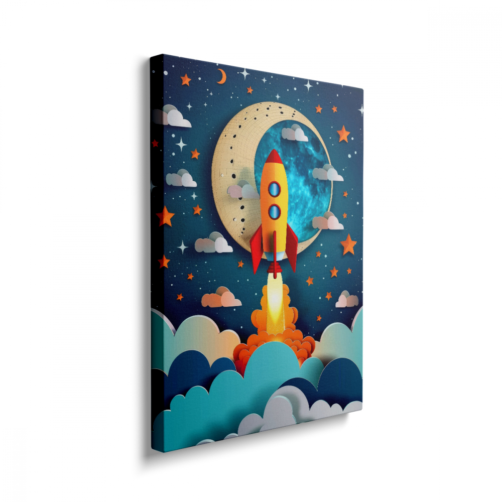 Tablou Canvas Rachetă [2]