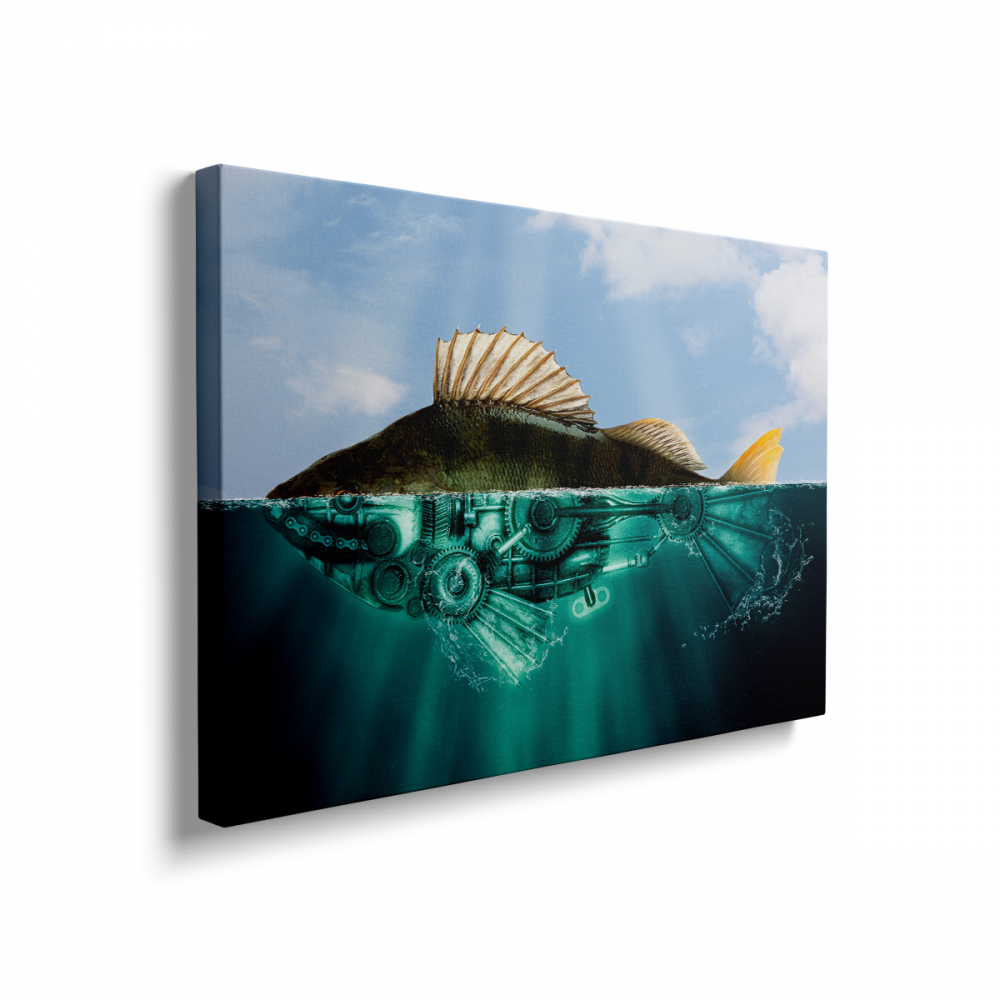 Tablou Canvas Robot Fish [2]
