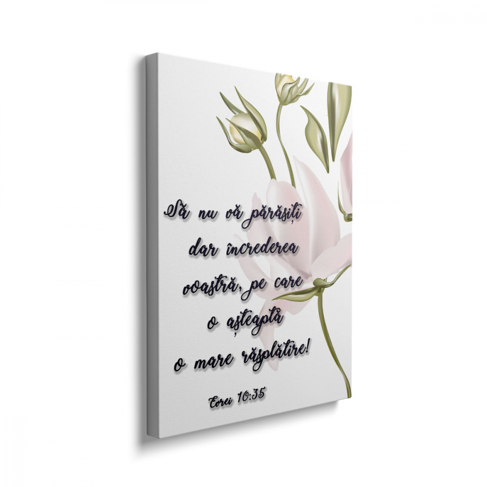 Tablou Canvas Să nu vă părasiți încrederea [2]