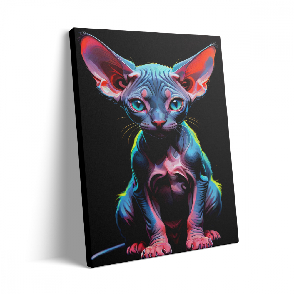 Tablou Canvas Spynx Cat [3]