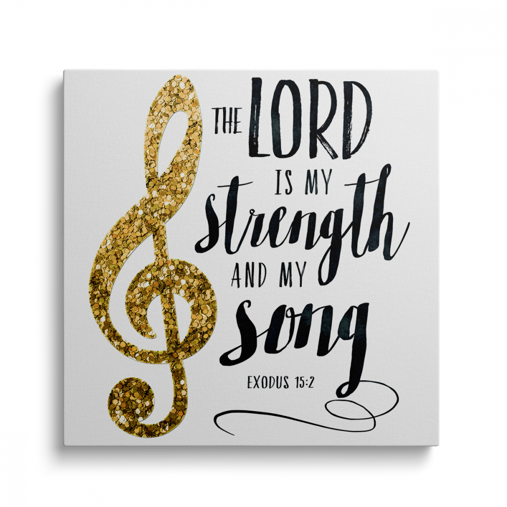 Tablou Canvas The Lord is My [1]