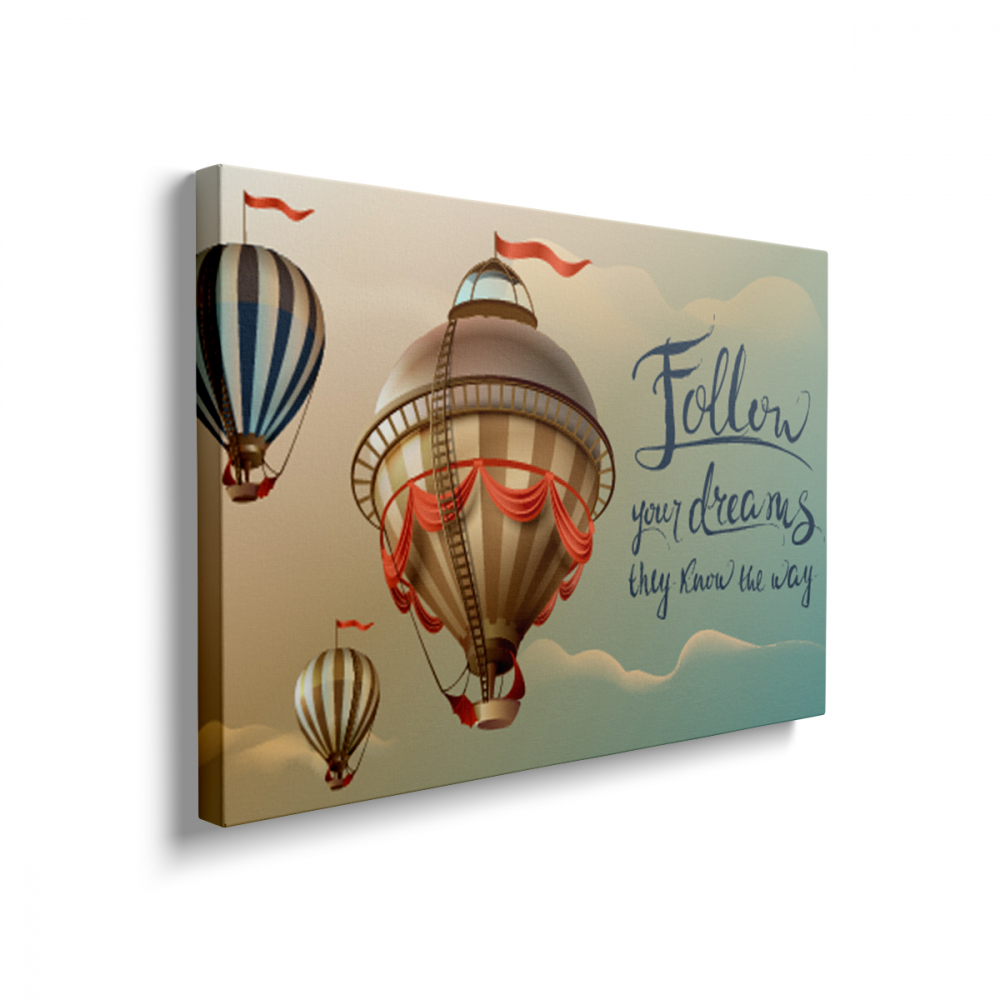 Tablou Canvas Urmează-ți Visele [2]
