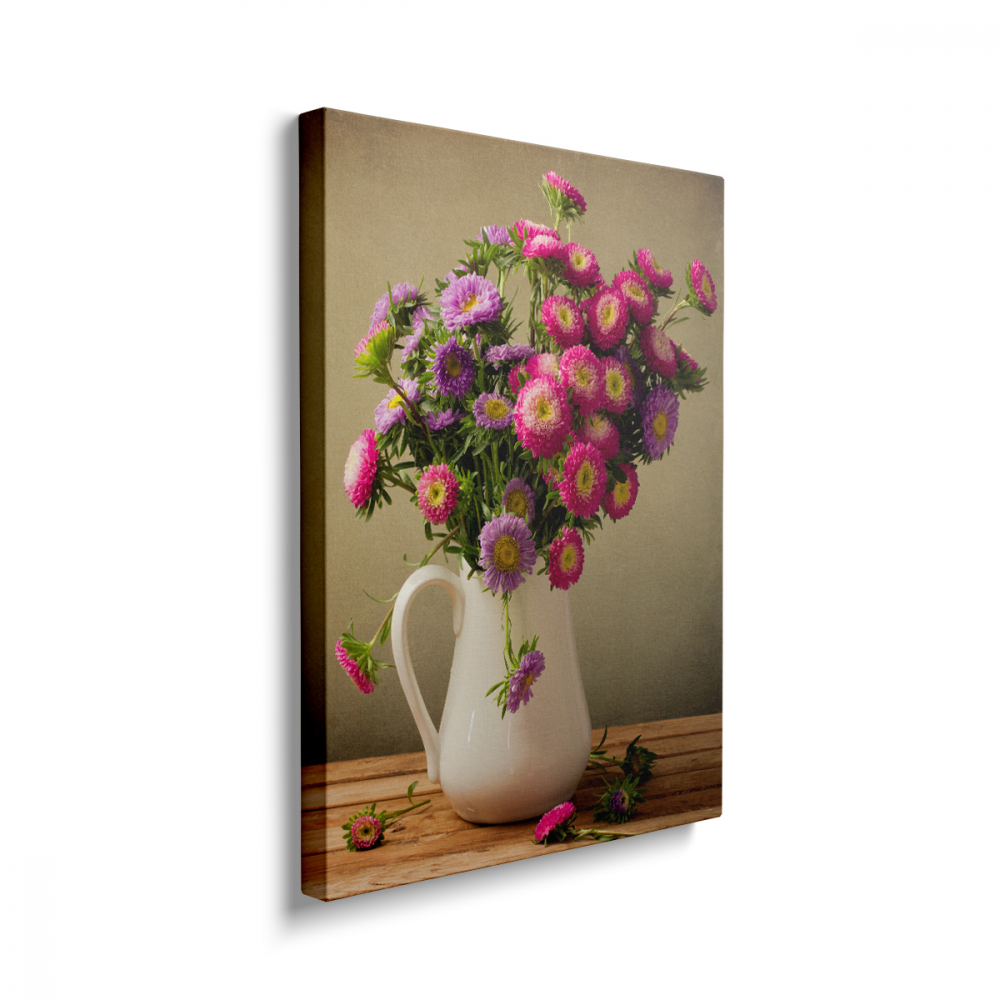 Tablou Canvas Vază cu Flori [2]