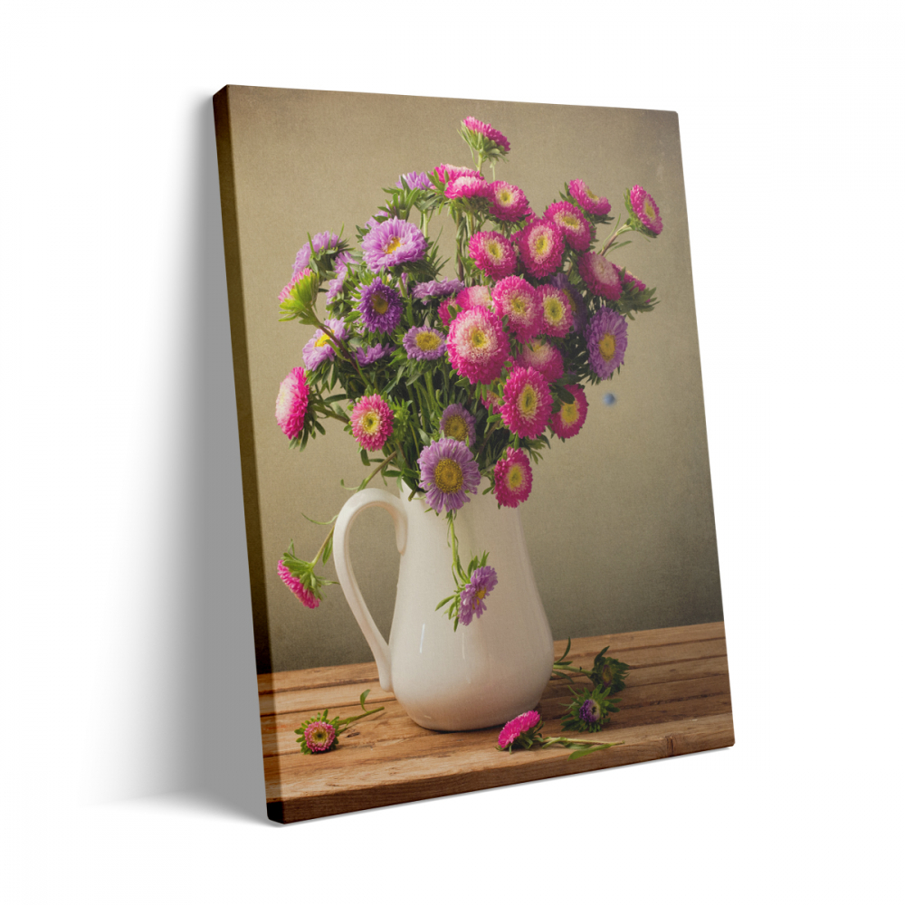 Tablou Canvas Vază cu Flori [3]