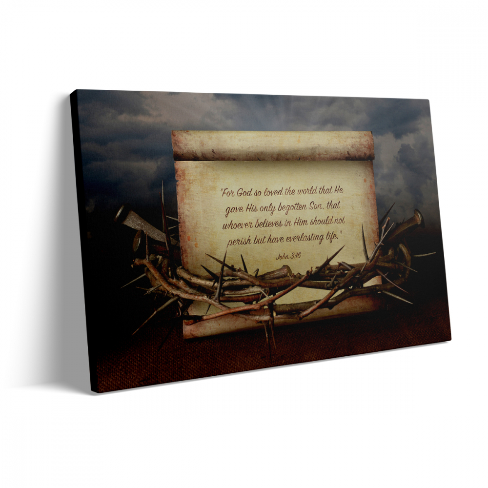 Tablou Canvas Versetul de Aur [3]