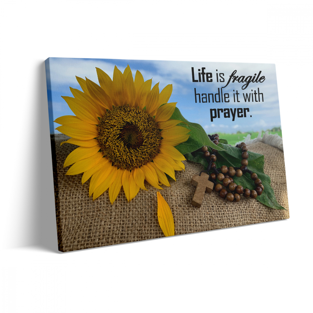 Tablou Canvas Viața Este Fragilă [3]