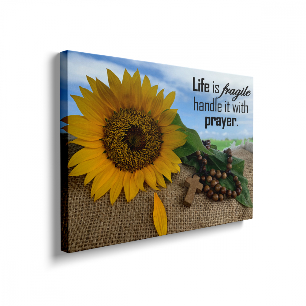 Tablou Canvas Viața Este Fragilă [2]