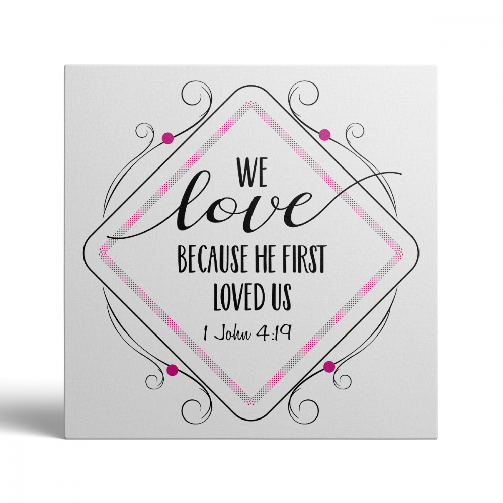 Tablou Canvas We Love [2]