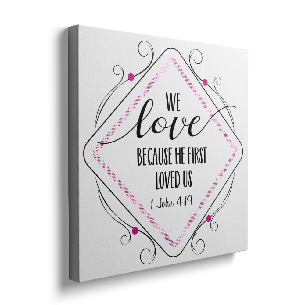 Tablou Canvas We Love [3]