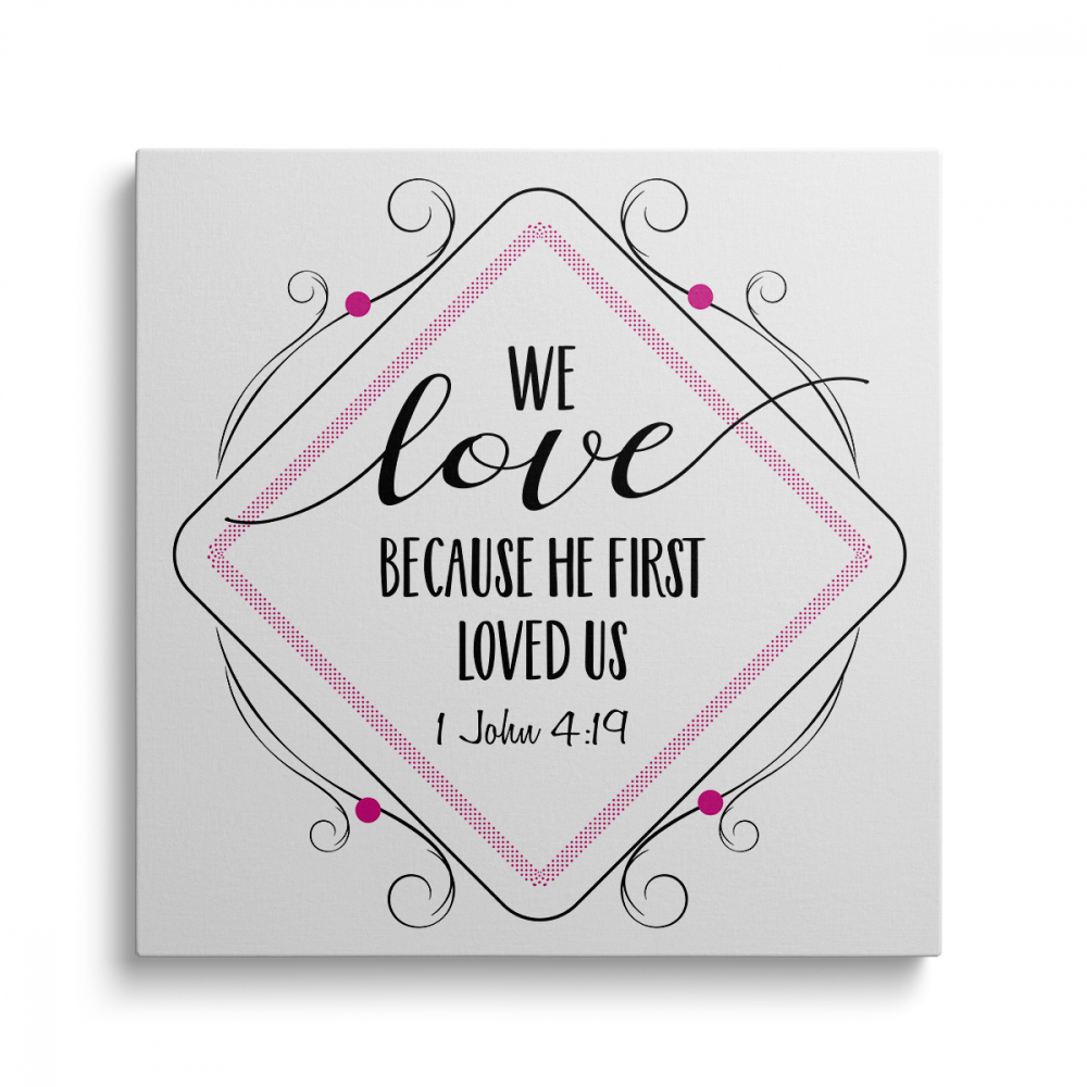 Tablou Canvas We Love [1]