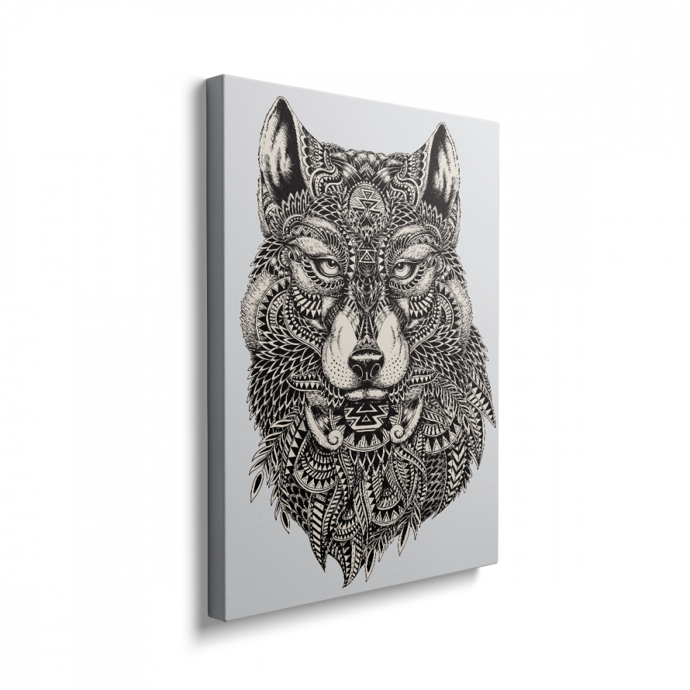 Tablou Canvas Wolf Design [2]