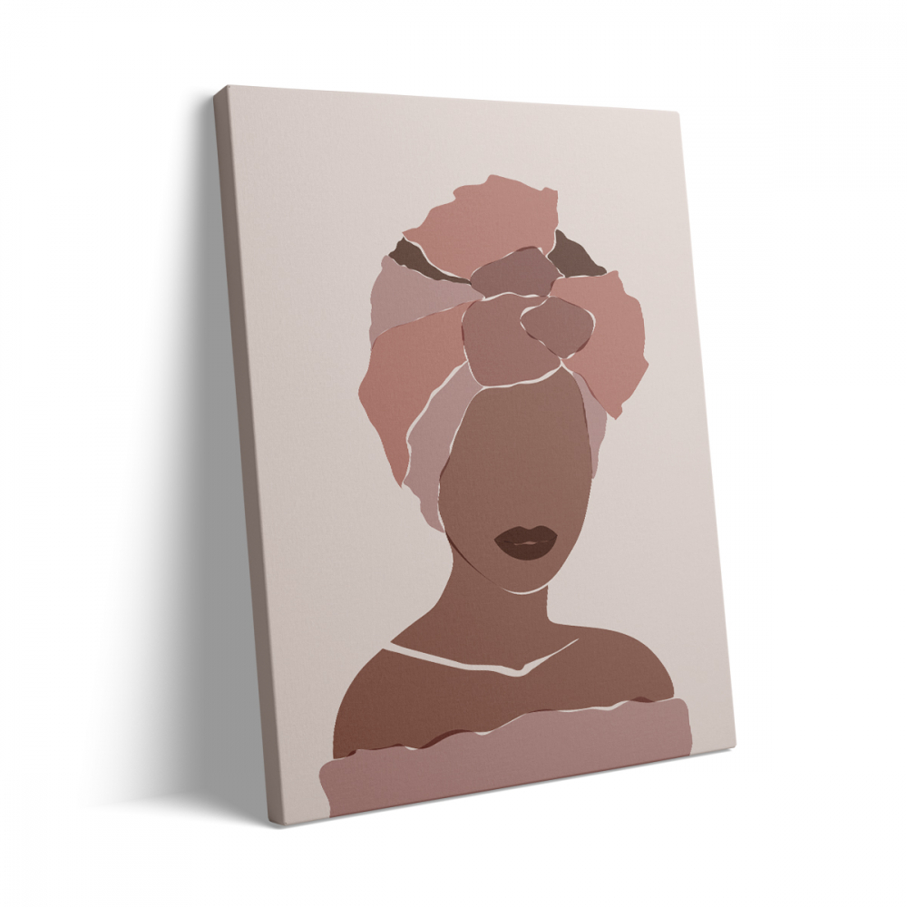 Tablou Canvas Women With Turban [3]