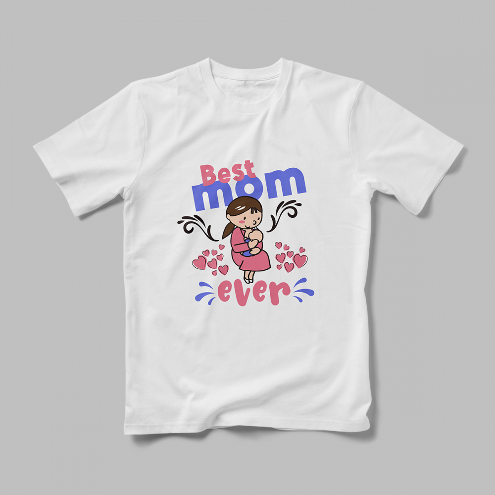 Tricou Personalizat Bes Mom Ever [1]