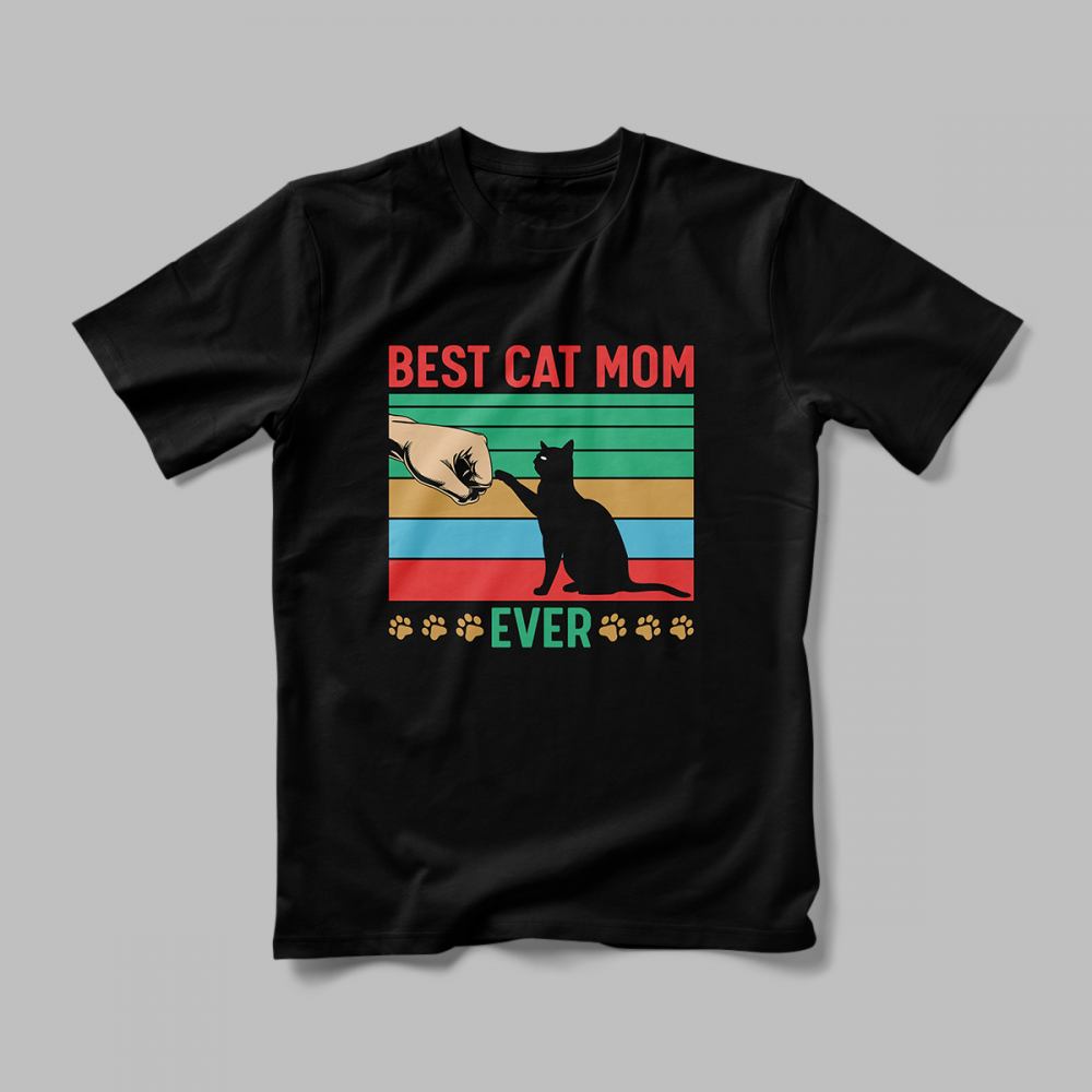 Tricou Personalizat Best Cat Mom Ever [2]