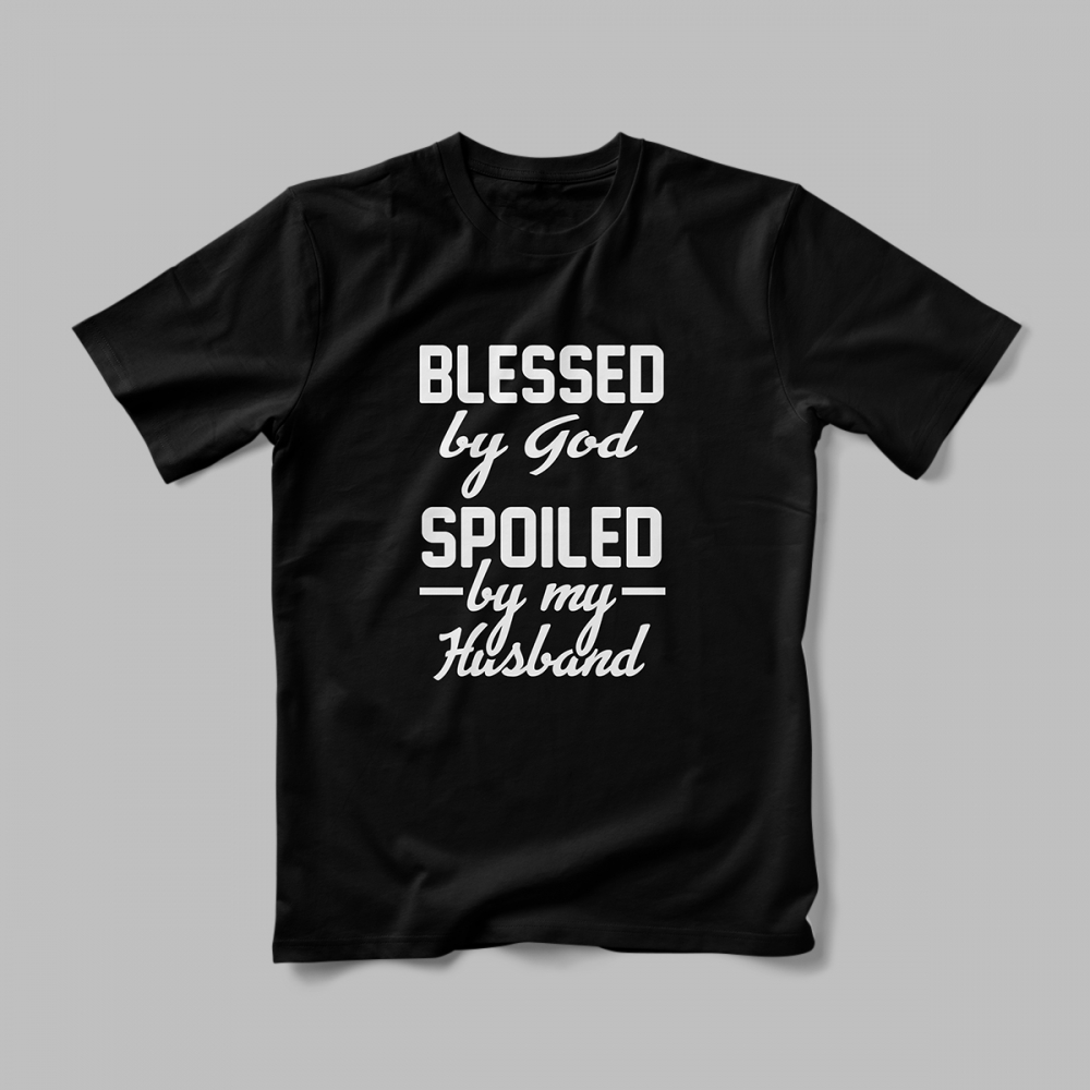 Tricou Personalizat Blessed By God [2]