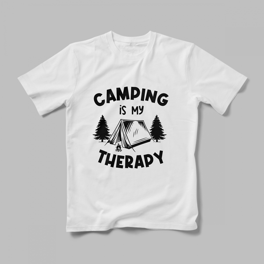 Tricou Personalizat Camping is My [1]