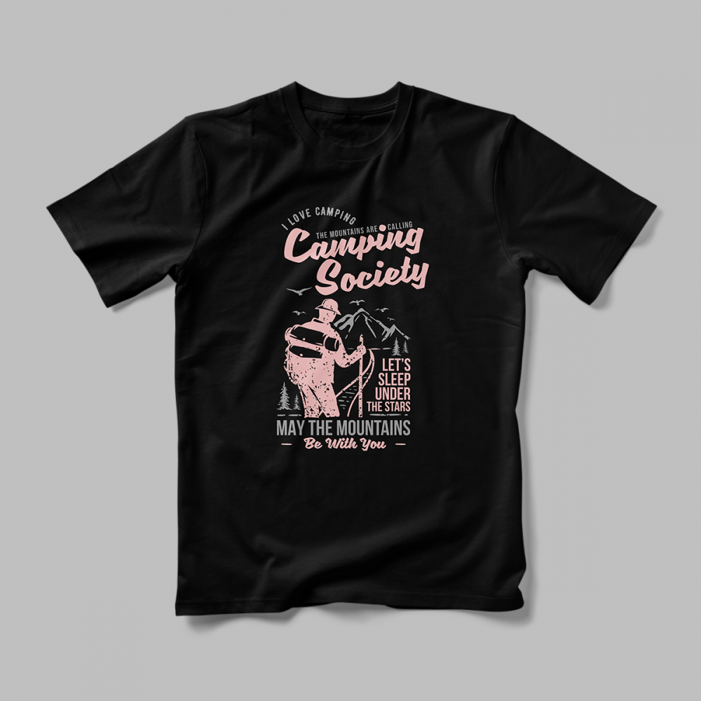 Tricou Personalizat Camping Society [2]